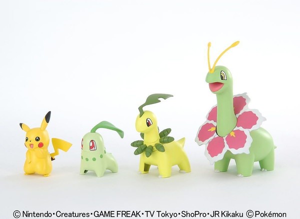 Pikachu, Pocket Monsters Diamond & Pearl, Bandai, Model Kit
