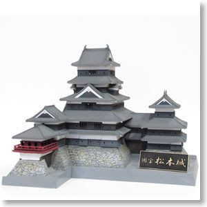 National Treasure Matsumoto-jo Castle (2013), PLUM, Model Kit, 1/200, 4582362380540