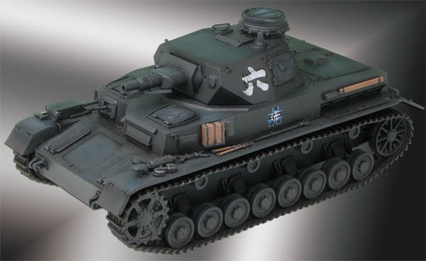 Panzerkampfwagen IV Ausf. D (Anko Team), Girls Und Panzer, Platz, Model Kit, 1/35, 4545782016864