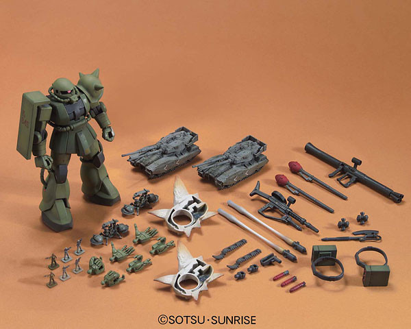 M61A5 Main Battle Tank, MS-06 Zaku II, PVN.4/3 Wappa, Kidou Senshi Gundam, Kidou Senshi Gundam MS IGLOO 2 Juuryoku-sensen, Bandai, Model Kit, 1/144