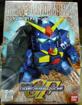 RX-178 Gundam Mk-II (Titans), Kidou Senshi Z Gundam, Bandai, Model Kit