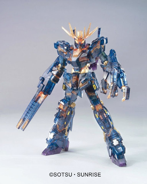 RX-0 Unicorn Gundam 02 "Banshee" (Destroy Mode, NT-D Clear), Kidou Senshi Gundam UC, Bandai, Model Kit, 1/144