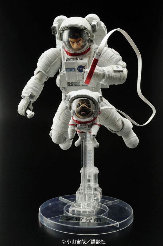 Apo, Nanba Mutta, Uchuu Kyoudai, Bandai, Model Kit, 1/10