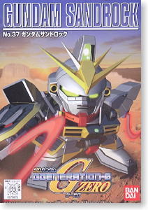 GG #037 SD Gundam Sandrock, Shin Kidou Senki Gundam Wing, Bandai, Model Kit