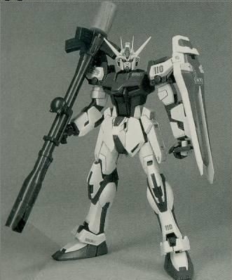 GAT-X105+AQM/E-X01 Aile Strike Gundam (w/ Bazooka), Kidou Senshi Gundam SEED, Bandai, Model Kit, 1/100