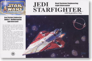 Jedi Starfighter, Star Wars, Fine Molds, Model Kit, 1/72