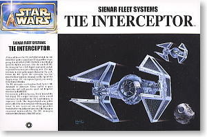 TIE Interceptor, Star Wars, Fine Molds, Model Kit, 1/72