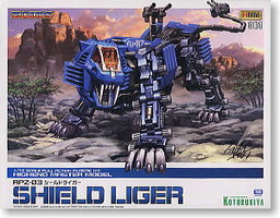 RZ-007 Shield Liger, Zoids, Kotobukiya, Model Kit, 1/72