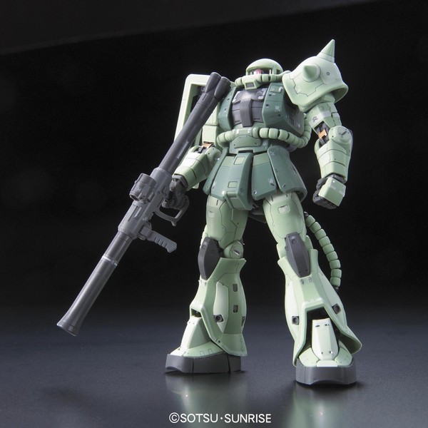 MS-06F Zaku II, Kidou Senshi Gundam, Bandai, Model Kit, 1/144