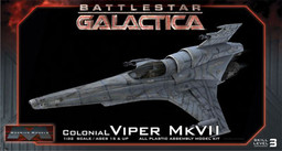 Colonial Viper Mark VII (Moebius Models), Battlestar Galactica, Platz, Model Kit, 1/32