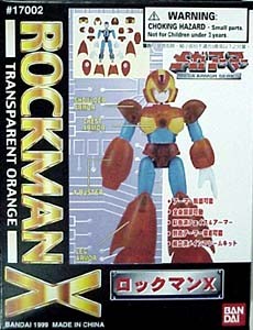 X (Ray Splasher, Transparent Orange), Rockman X3, Bandai, Model Kit