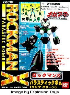 X (Parastec Bomb), Rockman X3, Bandai, Model Kit