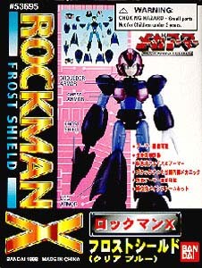 X (Frost Shield), Rockman X3, Bandai, Model Kit