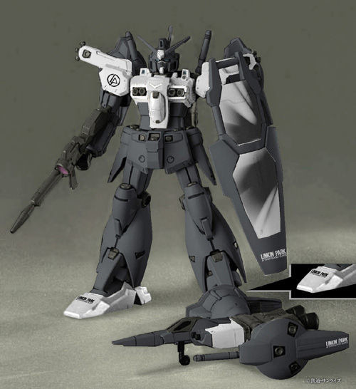 Gundam GP01Fb Linkin Park Edition, Kidou Senshi Gundam 0083 Stardust Memory, Bandai, Model Kit, 1/144