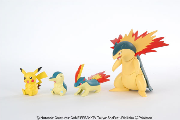 Pikachu, Pocket Monsters Diamond & Pearl, Bandai, Model Kit