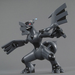 Zekrom, Pocket Monsters Best Wishes!, Bandai, Model Kit, 4543112655202