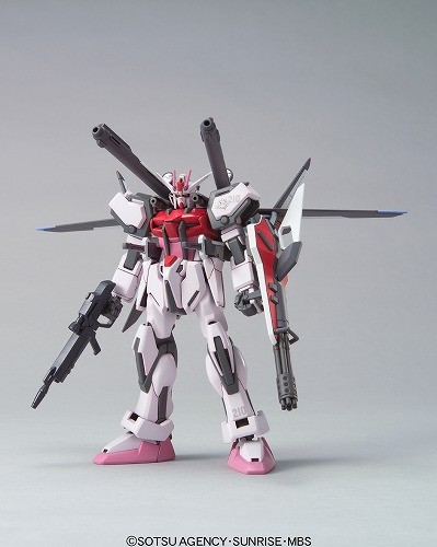 MBF-02 Strike Rouge, MBF-02+P202QX Strike Rouge IWSP, Kidou Senshi Gundam SEED, Bandai, Model Kit, 1/144