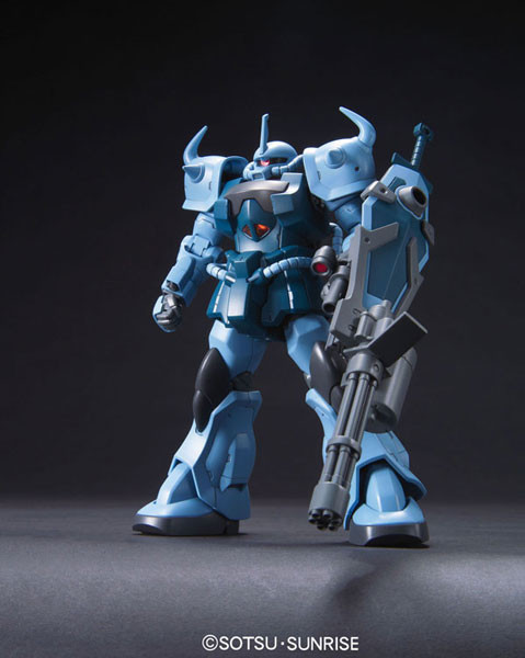 MS-07B-3 Gouf Custom, Kidou Senshi Gundam: Dai 08 MS Shotai, Bandai, Model Kit, 1/144