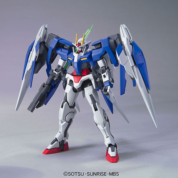 GN-0000 00 Gundam, GN-0000RE + GNR-010 00 Raiser GN Condenser Type, GNR-010 0 Raiser, Gekijouban Kidou Senshi Gundam 00: A Wakening Of The Trailblazer, Bandai, Model Kit, 1/144