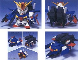 MSZ-010 ZZ Gundam, Kidou Senshi Gundam ZZ, Bandai, Model Kit