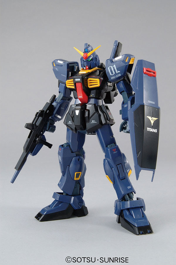 RX-178 Gundam Mk-II (Titans) (HD Color), Kidou Senshi Z Gundam, Bandai, Model Kit, 1/100