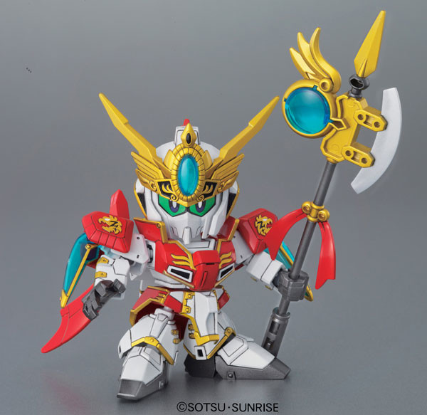 Rikuson Zeta Plus (Shin), SD Gundam Sangokuden Brave Battle Warriors, Bandai, Model Kit