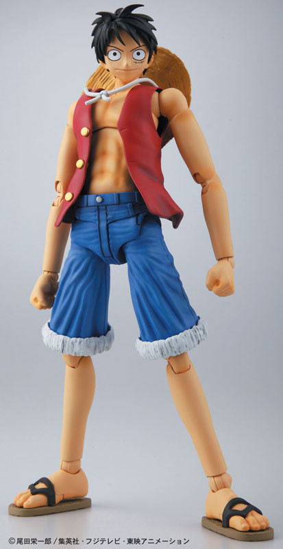 Monkey D. Luffy, One Piece, Bandai, Model Kit, 1/8