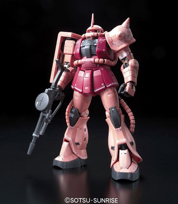 MS-06S Char Aznable's Zaku II Commander Type, Kidou Senshi Gundam, Bandai, Model Kit, 1/144