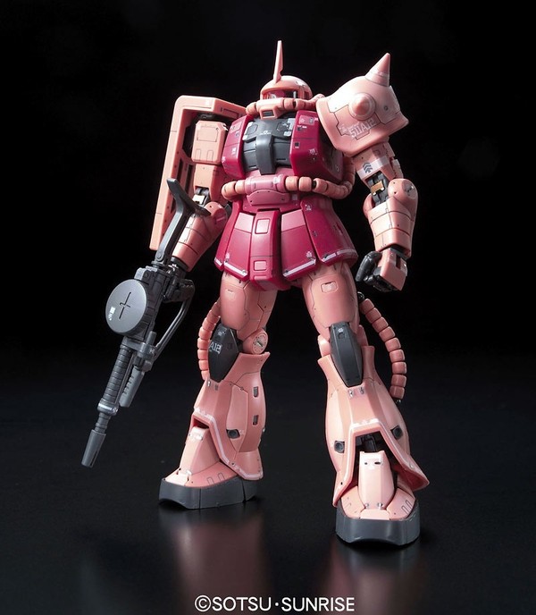 Char Aznable's MS-06S Zaku II Commander Type, Kidou Senshi Gundam, Bandai, Model Kit, 1/144, 4543112655110