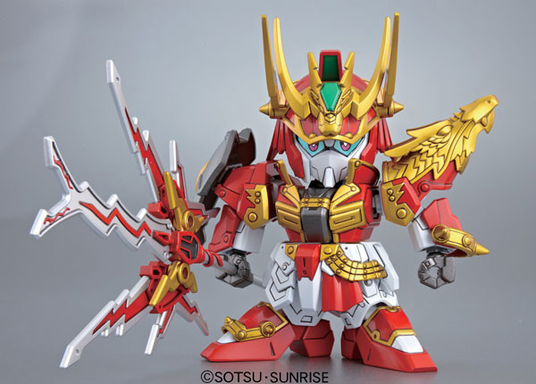 Chouhi Gundam (Shin), SD Gundam Sangokuden Brave Battle Warriors, Bandai, Model Kit