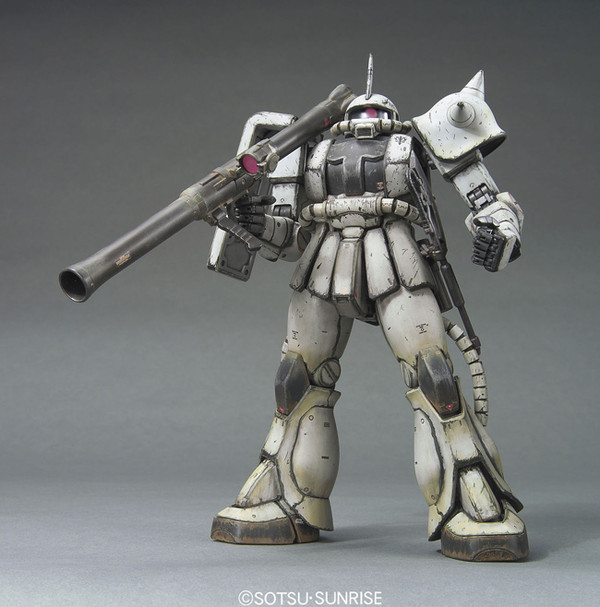 MS-06J Zaku II Ground Type (White Ogre), Kidou Senshi Gundam MS IGLOO 2 Juuryoku-sensen, Bandai, Model Kit, 1/100