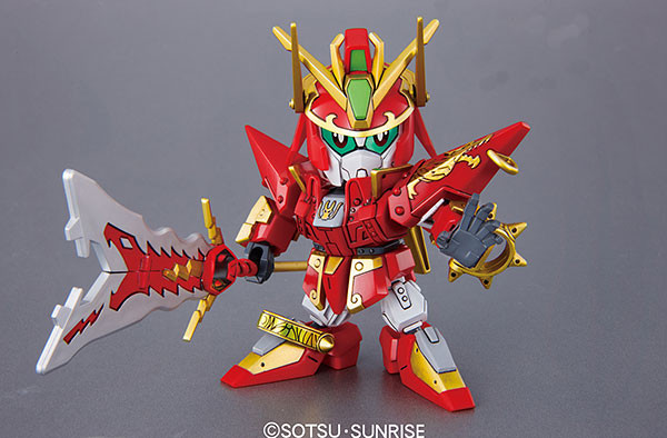 Chouhi Gundam (Shin), SD Gundam Sangokuden Brave Battle Warriors, Bandai, Model Kit