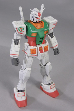 RX-78-2 Gundam (7-11 Japan Exclusive), Kidou Senshi Gundam, Bandai, Model Kit, 1/144