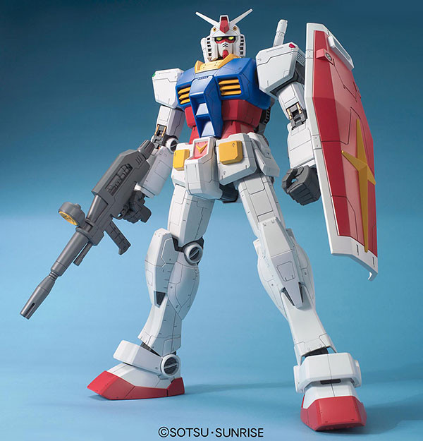 RX-78-2 Gundam, Kidou Senshi Gundam, Bandai, Model Kit, 1/48