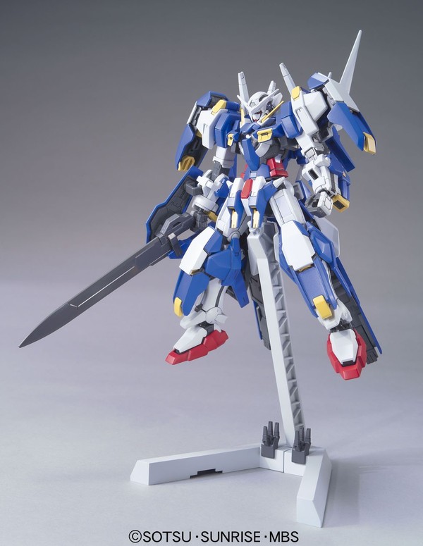 GN-001/hs-A01 Gundam Avalanche Exia, GN-001/hs-A01D Gundam Avalanche Exia', Kidou Senshi Gundam 00V, Bandai, Model Kit, 1/144