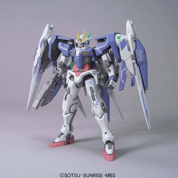 GN-0000 00 Gundam, GN-0000+GNR-010 00 Raiser, GNR-010 0 Raiser (Designer's Color), Kidou Senshi Gundam 00, Bandai, Model Kit, 1/100