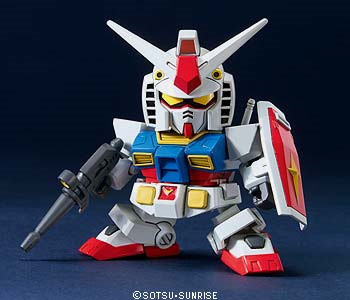 RX-78-2 Gundam, Kidou Senshi Gundam, Bandai, Model Kit