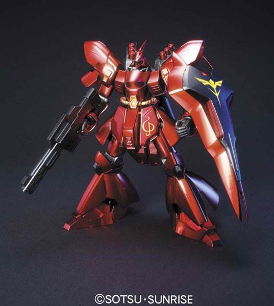 MSN-04 Sazabi (Metallic Coating), Kidou Senshi Gundam: Char's Counterattack, Bandai, Model Kit, 1/144