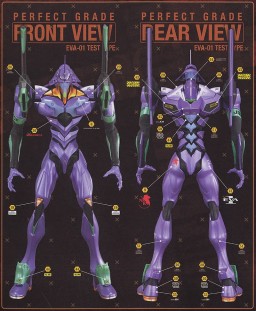 EVA-01 (Limited Coating Edition), Shin Seiki Evangelion, Bandai, Model Kit, 1/60