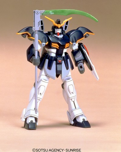 XXXG-01D Gundam Deathscythe (With Figure), Shin Kidou Senki Gundam Wing, Bandai, Model Kit, 1/144