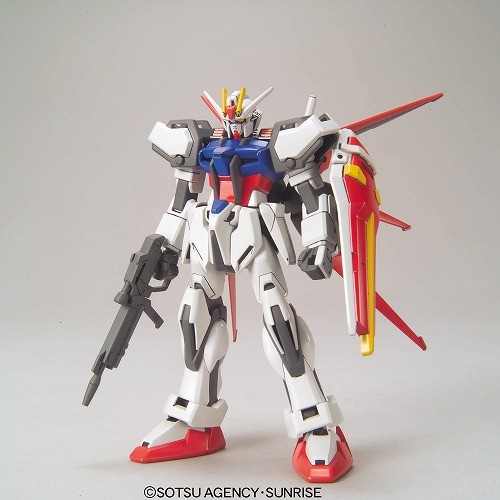 GAT-X105 Strike Gundam, GAT-X105+AQM/E-X01 Aile Strike Gundam, Kidou Senshi Gundam SEED, Bandai, Model Kit, 1/144, 4543112142047