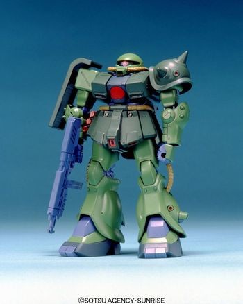 MS-06FZ Zaku II FZ, Kidou Senshi Gundam 0080 Pocket No Naka No Sensou, Bandai, Model Kit, 1/144