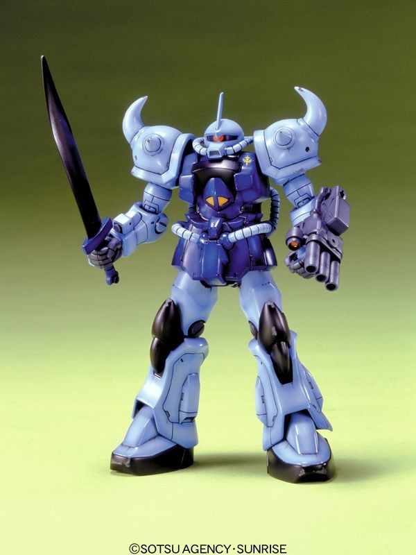 MS-07B-3 Gouf Custom, Kidou Senshi Gundam: Dai 08 MS Shotai, Bandai, Model Kit, 1/144