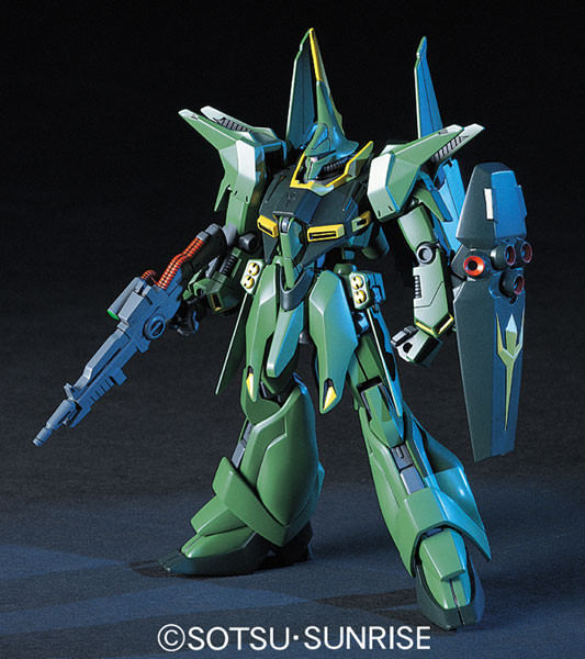 AMX-107 Bawoo Production Type, Kidou Senshi Gundam ZZ, Bandai, Model Kit, 1/144