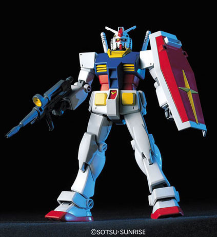 FF-X7 Core Fighter, RX-78-2 Gundam, Kidou Senshi Gundam, Bandai, Model Kit, 1/144