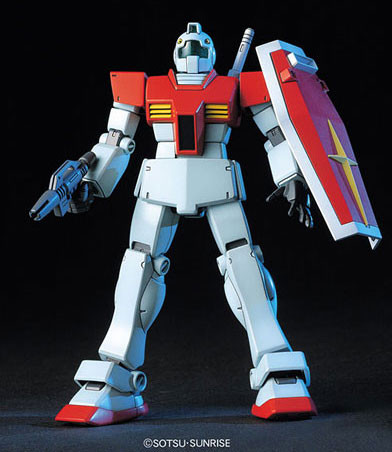 RGM-79 GM, Kidou Senshi Gundam, Bandai, Model Kit, 1/144