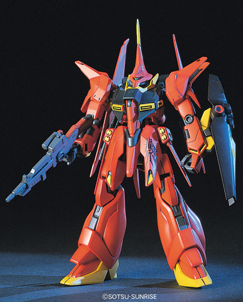 AMX-107 Bawoo, Kidou Senshi Gundam ZZ, Bandai, Model Kit, 1/144