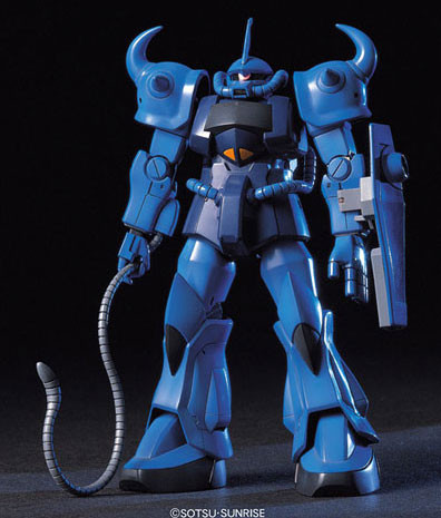 MS-07B Gouf, Kidou Senshi Gundam, Bandai, Model Kit, 1/144