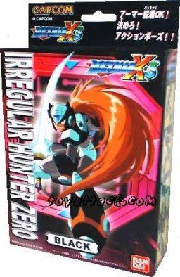 Zero (Black Armor), Rockman X3, Bandai, Model Kit