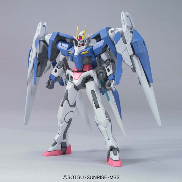 GN-0000 00 Gundam, GN-0000+GNR-010 00 Raiser, GNR-010 0 Raiser (Designer's Color), Kidou Senshi Gundam 00, Bandai, Model Kit, 1/144